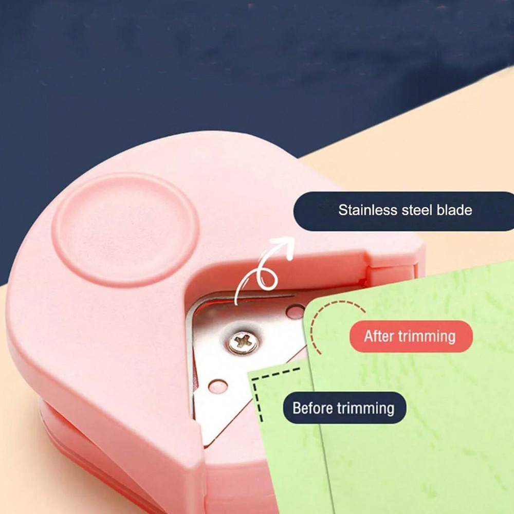 IMPORT Mini Corner Rounder Paper Punch R4 Fillet,DIY Craft Machine Paper Trimmer Card Corner