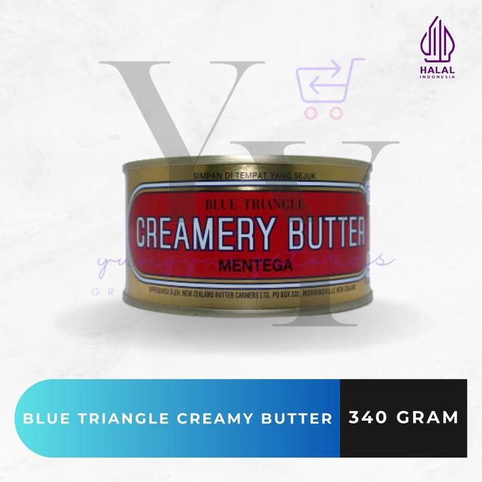 

Blue Triangle Creamy Butter / Mentega Segitiga 340 Gram