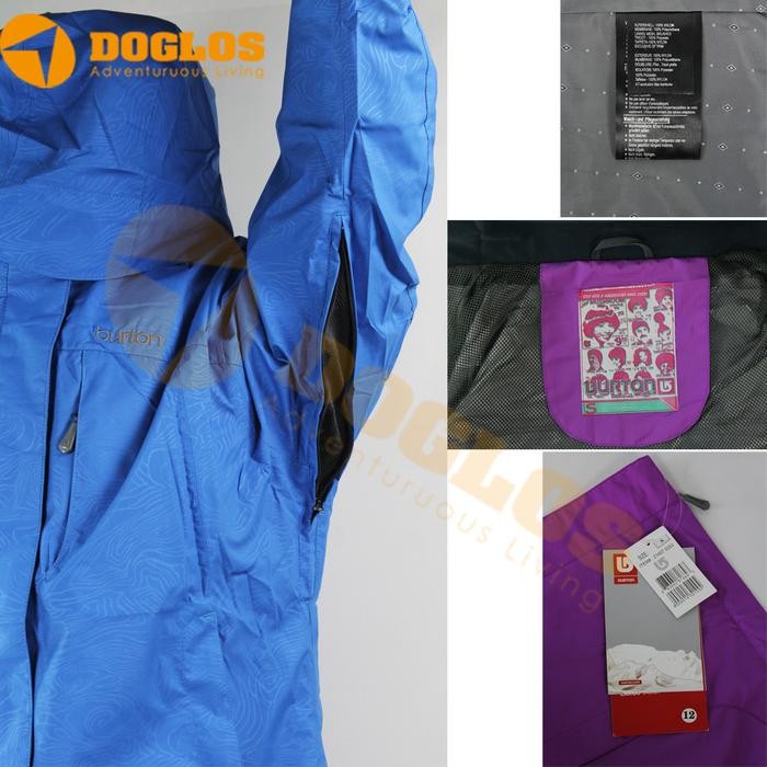 Arc'Teryx - Jaket Burton Women Original Jacket Ori Gunung Travel Cewek Waterproof