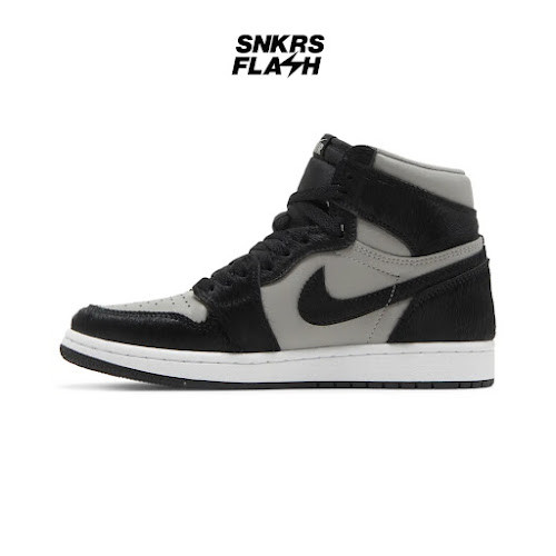 AIR JORDAN 1 RETRO HI OG MEDIUM GREY BLACK WHITE Sepatu Sneakers Unisex - DZ2523001 - Size 36.5