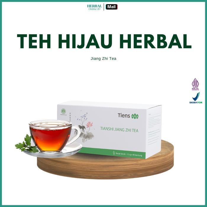 

Lecy.store2 TIANSHI JIANG ZHI TEA Minuman Teh Hijau Alami Herbal China - Halal - BPOM Air