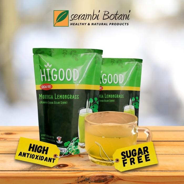 

Vanilla.storee Minuman Herbal Moringa Lemongrass (Hi Good) Sugaf Free Bebas gula