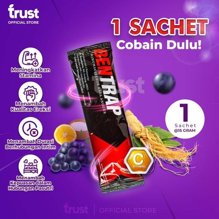 

Vanilla.storee Termurah !! Bentrap Sachet - Minuman serbuk rasa anggur dengan Gingseng merah untuk