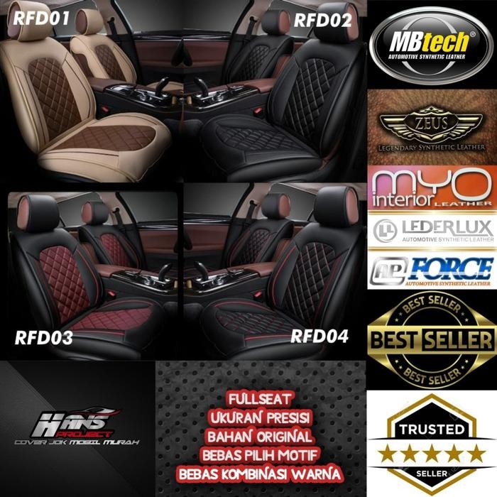 Sarung Jok Mobil Mbtech Mazda Biante Toyota Nav1 Fullset