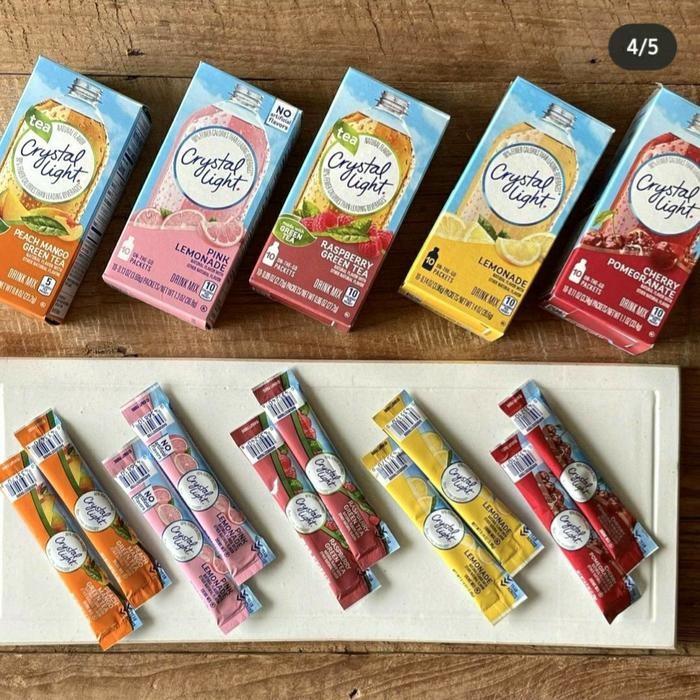 

Crystal Light Minuman Bebas Gula Rendah Kalori Diet