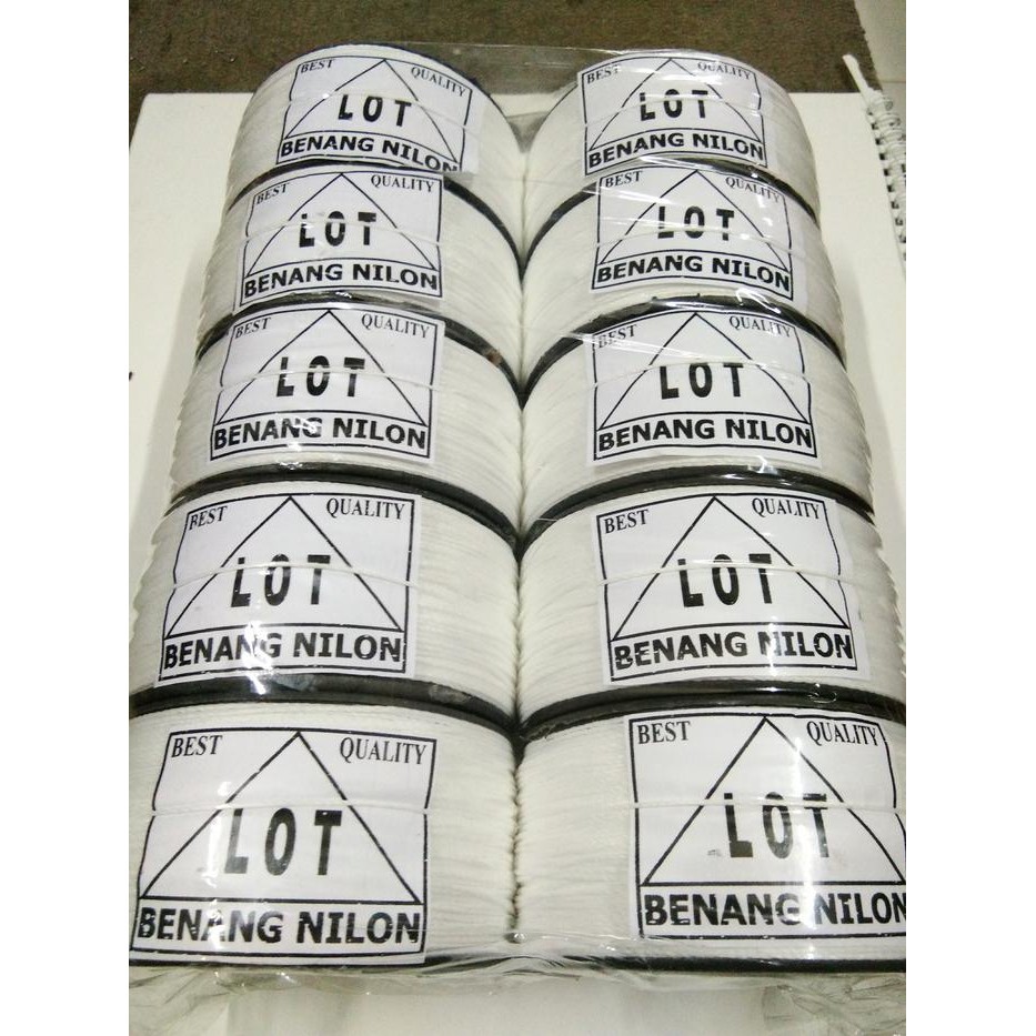 

BENANG BANGUNAN 1pak isi 10 rol/BENANG TUKANG (GULUNGAN BESAR ISI FUL)