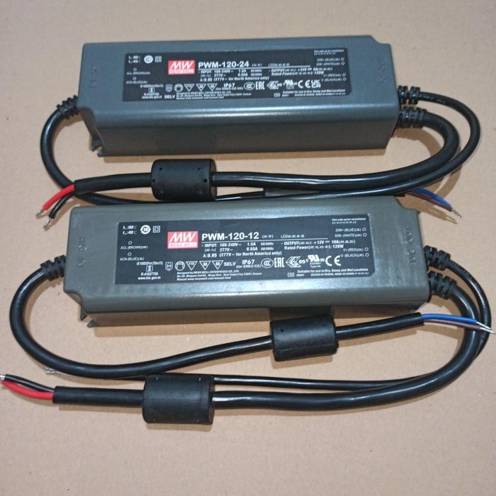 Power Supply Meanwell Pwm-120-24 / Power Supply Meanwell Pwm-120-12
