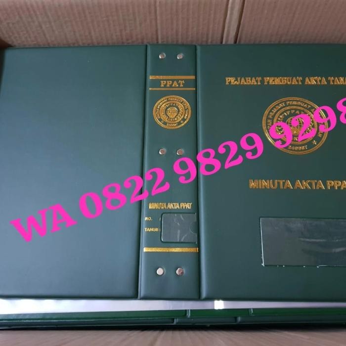 

SALE !!! ALBUM MINUTA PPAT NOTARIS READYY