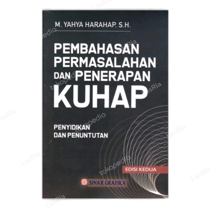 

SALE !!! BUKU PEMBAHASAN PERMASALAHAN DAN PENERAPAN KUHAP PENYIDIKAN DAN READYY