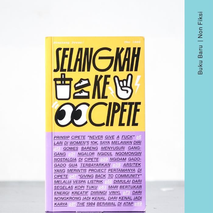 

SALE !!! BUKU SELANGKAH KE CIPETE - BINATANG PRESS (SEJARAH LOKAL) READYY