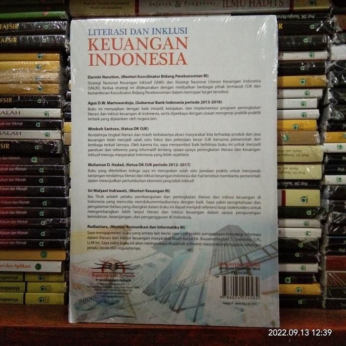 

SALE !!! BUKU LITERASI DAN INKLUSI KEUANGAN INDONESIA / RAJAWALI READYY
