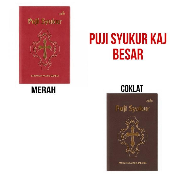 

SALE !!! PUJI SYUKUR NASIONAL BESAR KEUSKUPAN AGUNG JAKARTA KECIL & BESAR READYY