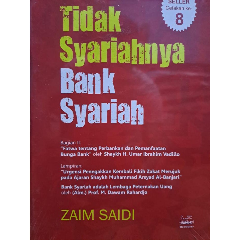 

SALE !!! TIDAK SYARIAHNYA BANK SYARIAH OLEH ZAIM SAIDI - BEST SELLER READYY
