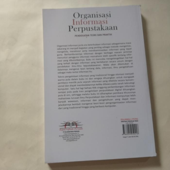 

SALE !!! ORI ORGANISASI INFORMASI PERPUSTAKAAN PENDEKATAN TEORI DAN PRAKTIK READYY