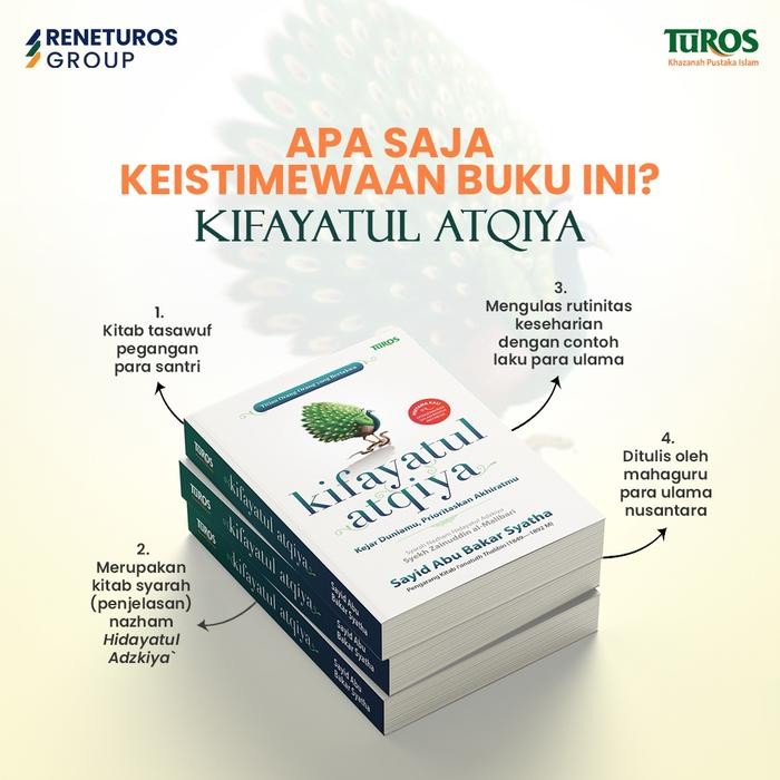 

SALE !!! BUKU KIFAYATUL ATQIYA - KEJAR DUNIAMU PRIORITASKAN AKHIRATMU - SAYID ABU BAKAR SYATHA -