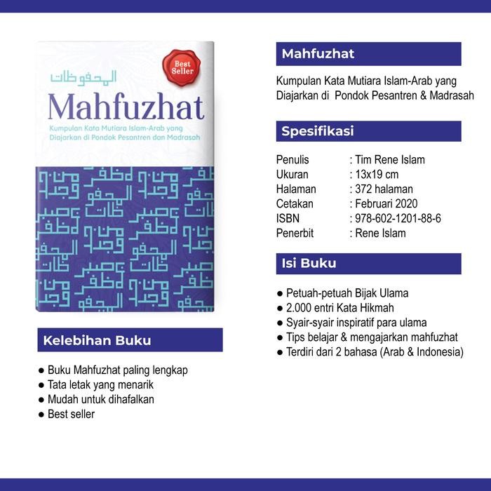 

SALE !!! BD-224 BUNDLING MAHFUZHAT DAN PESAN CINTA MBAH MOEN READYY