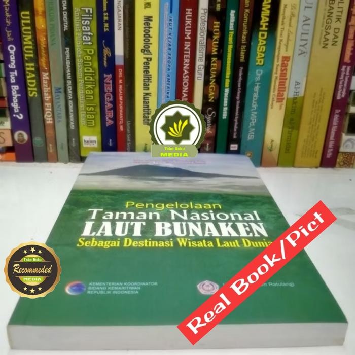 

SALE !!! BUKU PENGELOLAAN TAMAN NASIONAL LAUT BUNAKEN DESTINASI WISATA DUNIA READYY