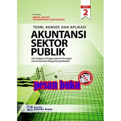 

SALE !!! BUKU TEORI KONSEP DAN APLIKASI AKUNTANSI SEKTOR PUBLIK EDISI 2 READYY