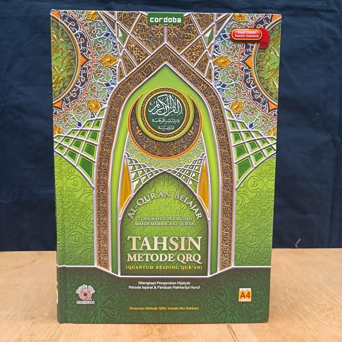 

SALE !!! ALQURAN TAHSIN METODE QRQ TERJEMAH TAJWID A4, AL QURAN TAHSIN CORDOBA READYY