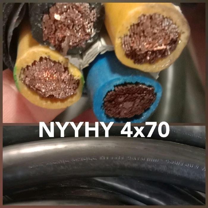 Nyyhy 4X70Mm Kabel Serabut Metal Dan Supreme
