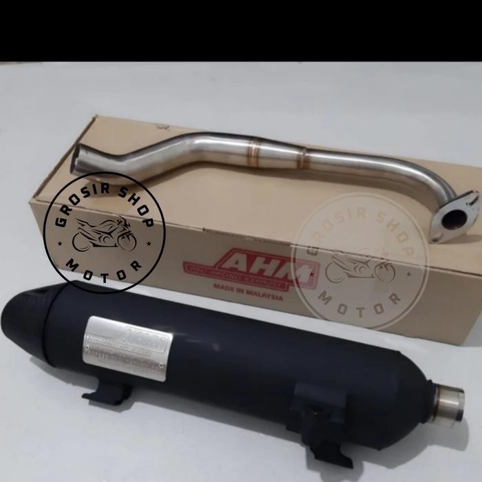 Knalpot Standar Racing Ahm Vario 125 150 / Knalpot Ahm Vario Asli 100%