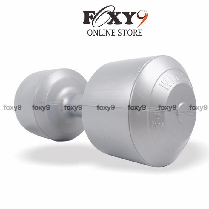 New BARBEL DUMBEL PLASTIK 10 KG BARBEL 10kg Ready