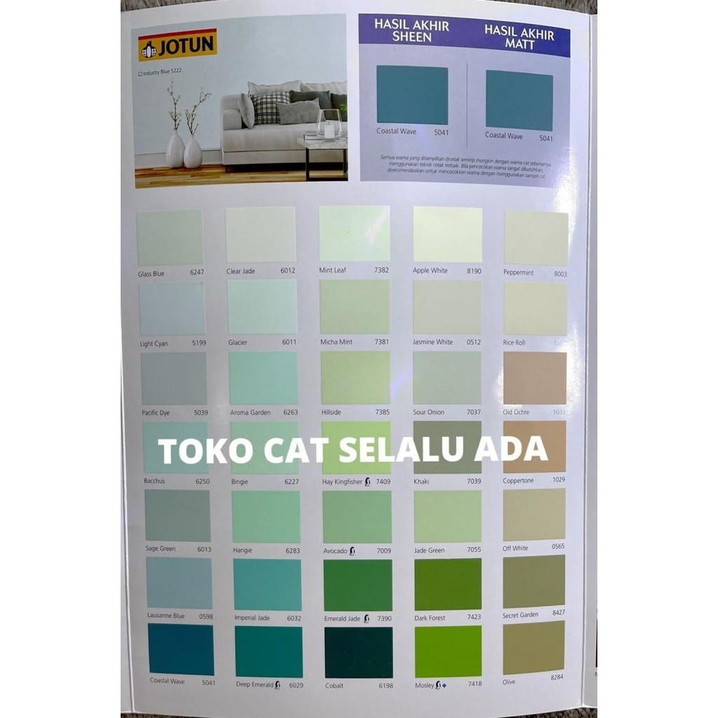 Cat Anti Noda Jotun Easy Wipe Tinting ( Bisa Request Warna ) 25 KG