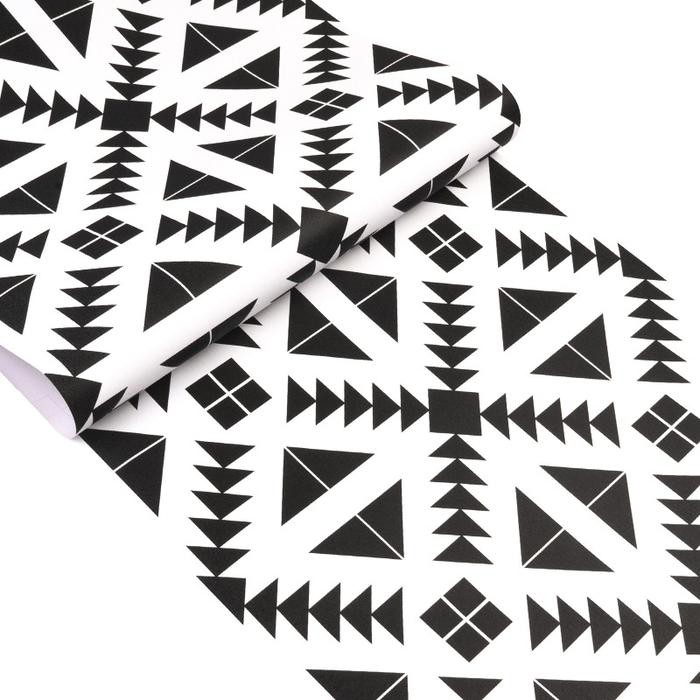 Lantai PVC Stiker Tahan Air Stiker Kamar Mandi Non-Slip Wallpaper lant