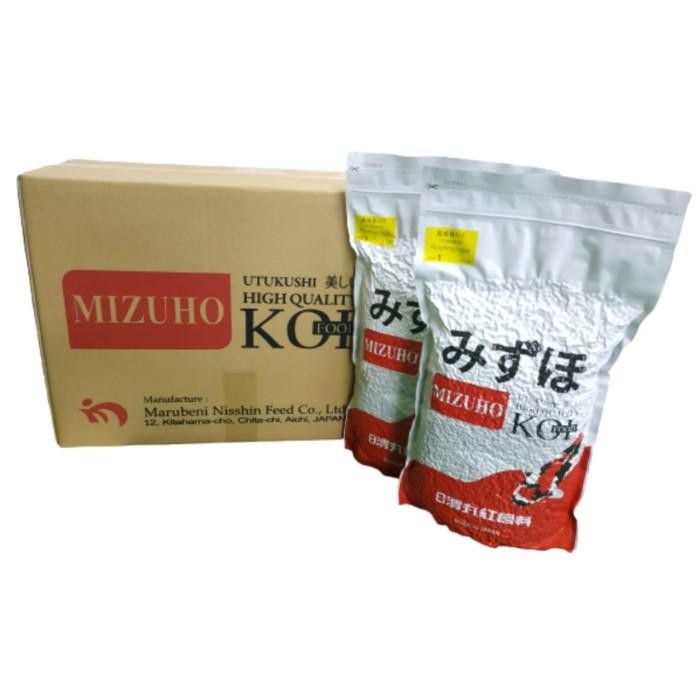 

Pelet Pakan Koi Japan Mizuho 2Kg High Growth Color Hg Wg Wheatgerm Pasti Diskon