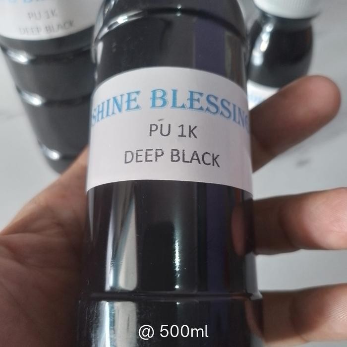 Cat PU Super Black/Hitam Pekat