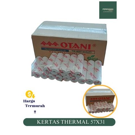 

KERTAS THERMAL 57 X 31 OTANI - KERTAS PRINT EDC