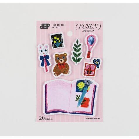 

Hobonichi 2025 Yumi Kitagishi Sticky Note Tabs - My Room (Ready)
