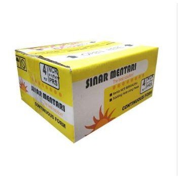 

KERTAS KOMPUTER NCR / KERTAS CONTINUOUS FORM 4 PLY 9 1/2" x 11" SINAR MENTARI