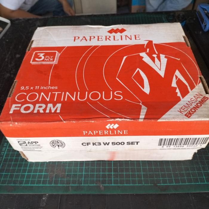 

Kertas Continuous From 3 Ply Warna 9.5 x 11 ECONOMIES ISI 500 LEMBAR