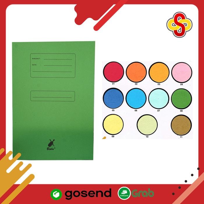 

Stopmap Kertas / Map Biola 5002 Kertas Buffalo Folio (F4) Isi 50 Pcs