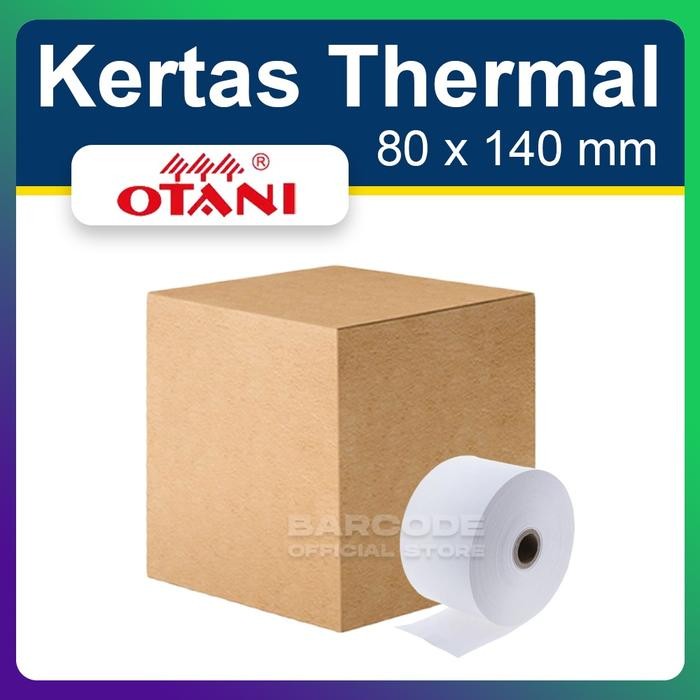 

Dus Kertas Struk Thermal OTANI 80 x 140 mm 80x140 Atm Tiket Parkir