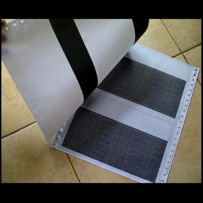 

kertas computer / continuous form slip gaji 3 ply/2... perdus