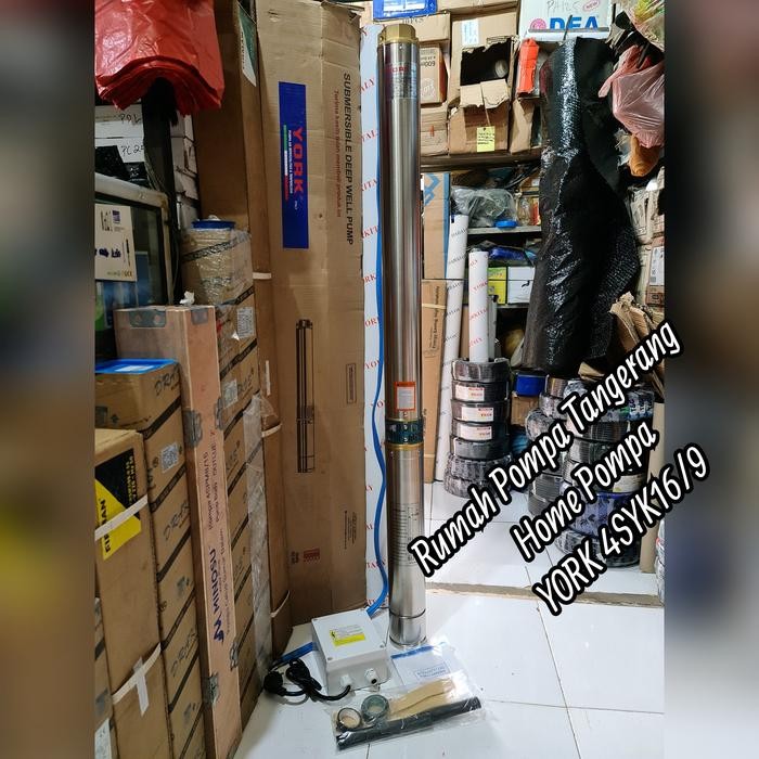 ready POMPA YORK 3HP 4SYK16/9 SUBMERSIBLE PUMP YORK ITALY