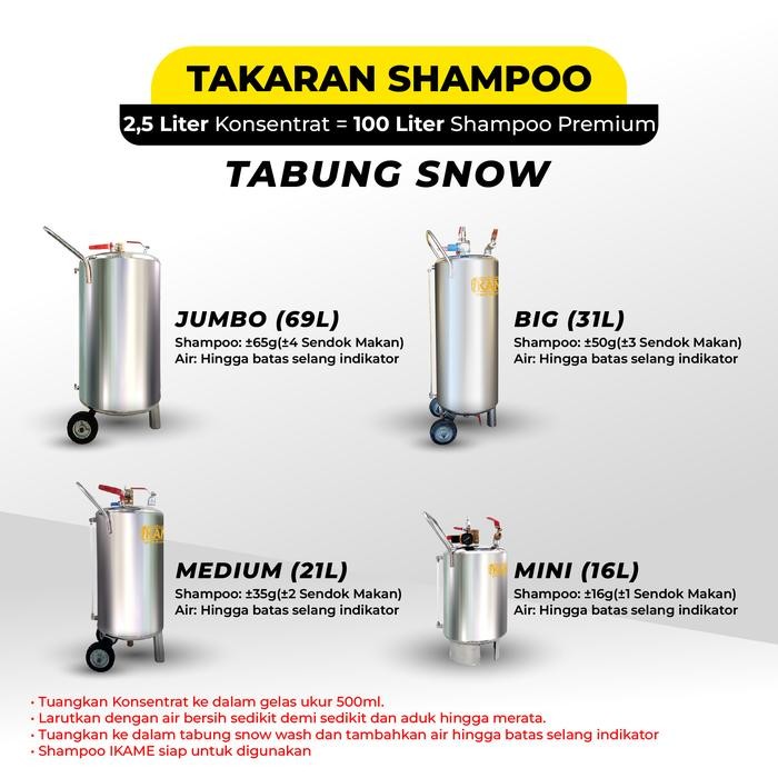 BIANG SHAMPOO MOBIL SALJU CAR WASH CUCI MOBIL SABUN CUCI MOBIL 2,5 LTR