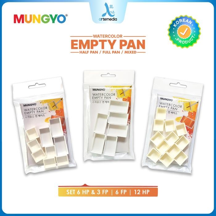 

Stok Baru Mungyo Empty Pan Watercolor Plastic Case
