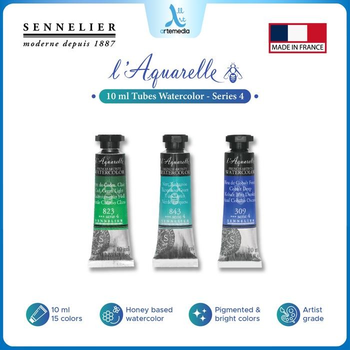 

Stok Baru Sennelier L Aquarelle Watercolor Tube 10ml Series 4 Cat Air