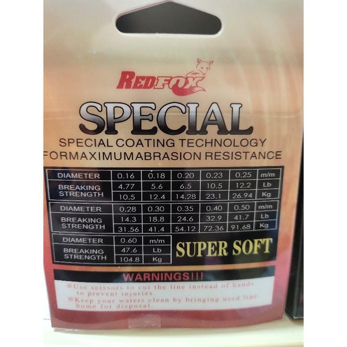 Rosh - Senar pancing Red fox Special 150m 5684