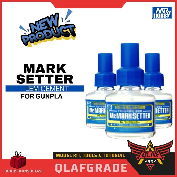 

Stok Baru MARK SETTER mr mark setter tempel decal mr hobby model kit