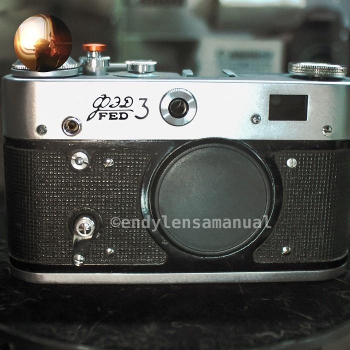 Jual Kamera Antik Analog Vintage Rusia Fed 3 M39 Ltm Not Leica Rangefinder Camera Mulus
