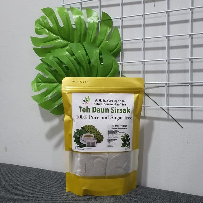 

Teh Daun Sirsak (Soursop Leaf Tea) 100% Pure (Immune Booster) - 50 Tea