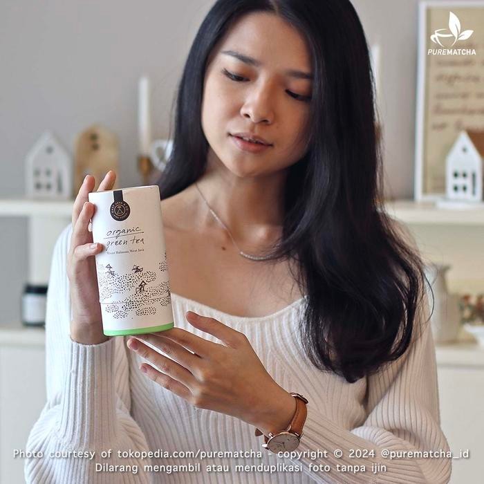 

East Java & Co - GREEN TEA Organic 40gr Loose Leaf Teh Hijau Organik