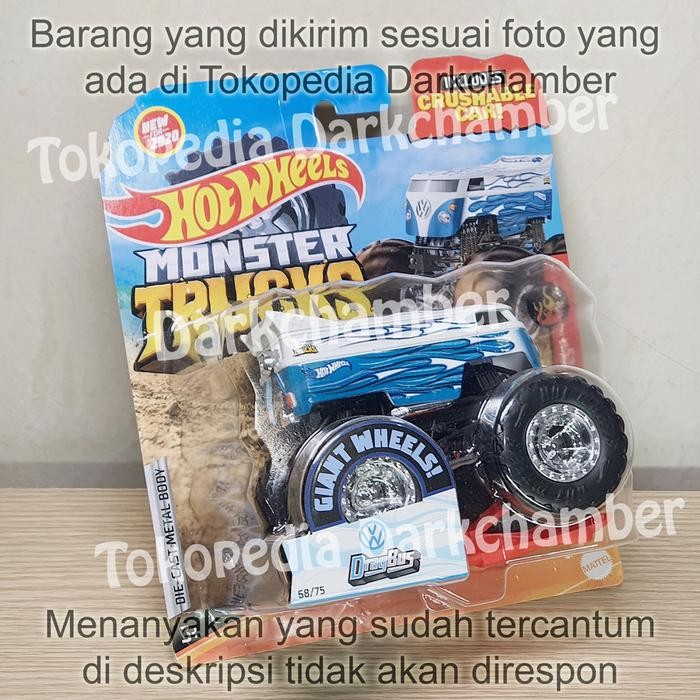 Hot Wheels Monster Truck VW Drag Bus
