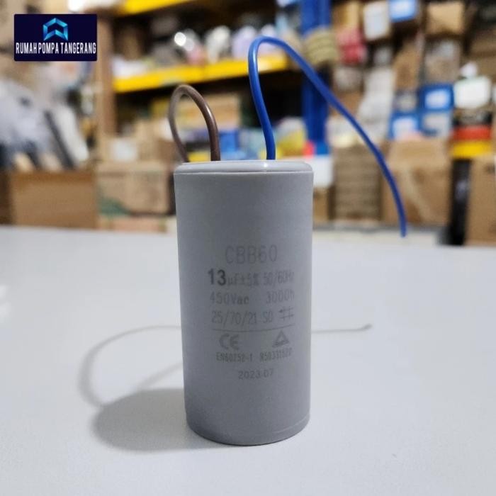 ready KAPASITOR KABEL 13UF 450VAC JP CAPASITOR KABEL 13 UF 450 VAC JP