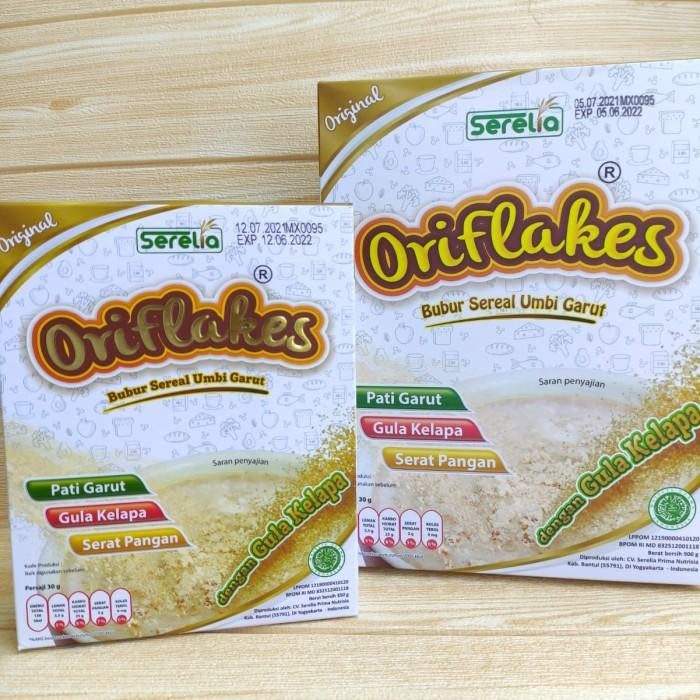 

(Allthebest) Oriflakes Umbi Garut 350 Gram, Oriflakes solusi asam lambung maag gerd