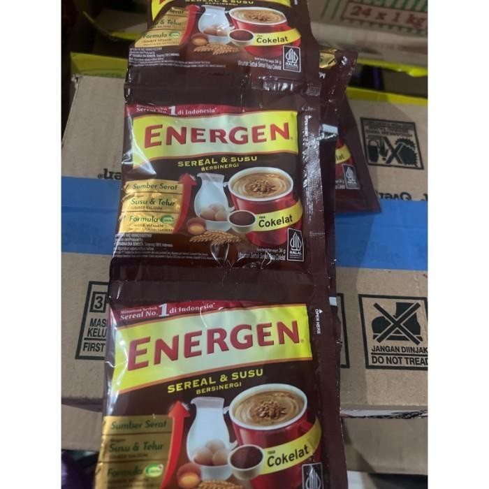 

(Allthebest) Energen Minuman Sereal Oat Susu 35g 1renteng isi 10
